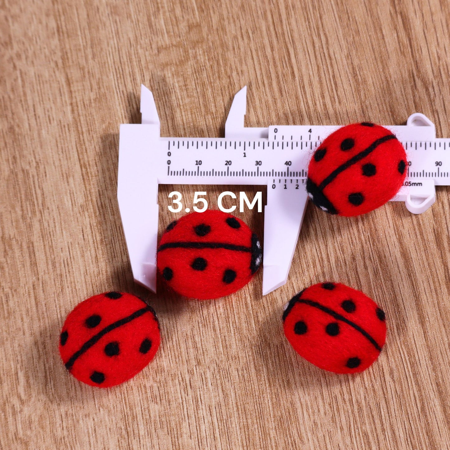 Felted Ladybug Tin Set
