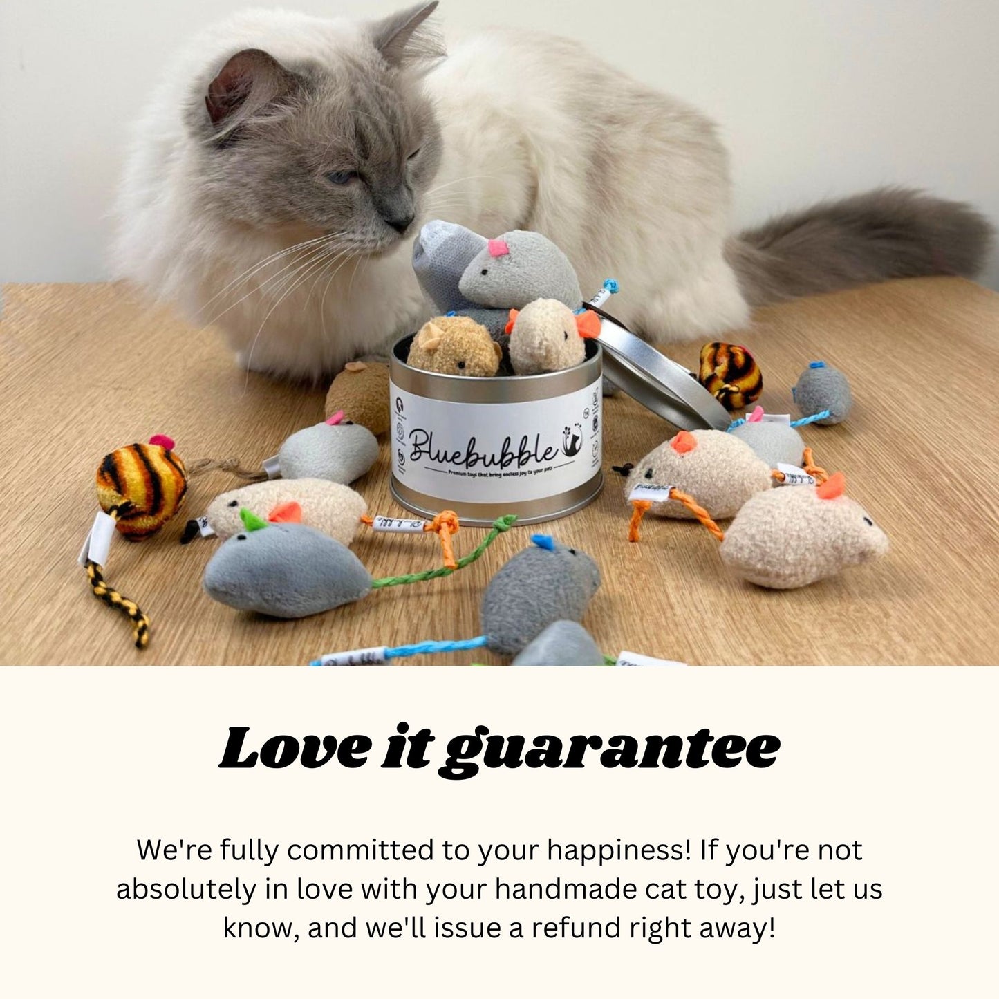 Catnip Mice Toy Set