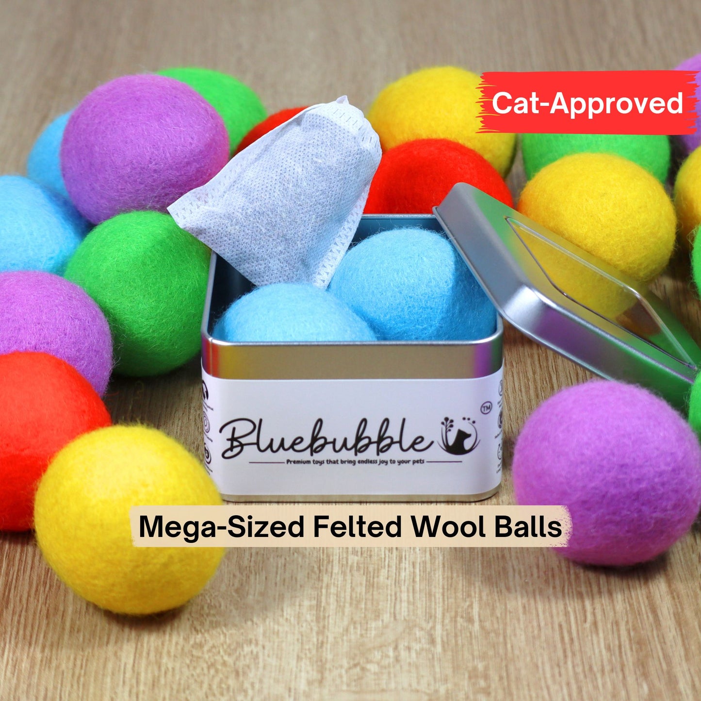 5cm Wool Felted Balls