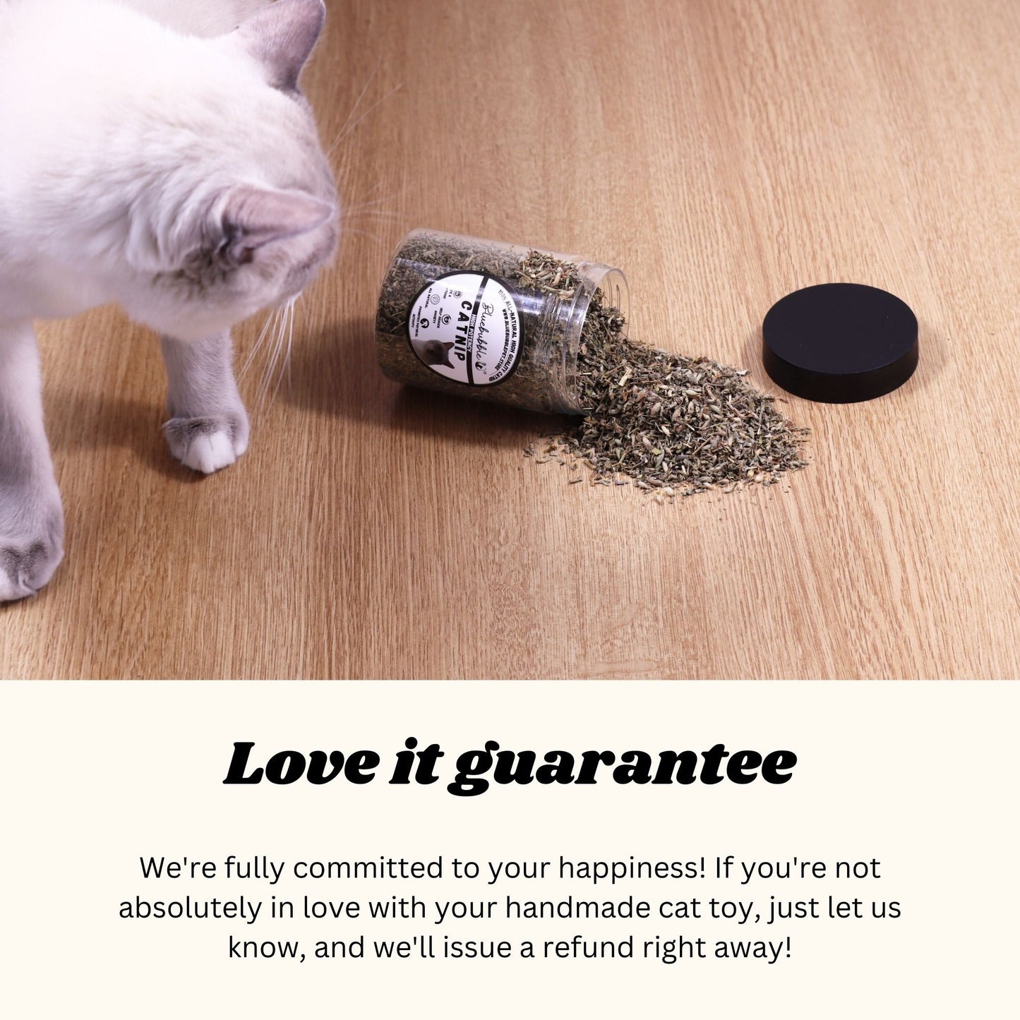 High Potency Catnip With Puffy Toy