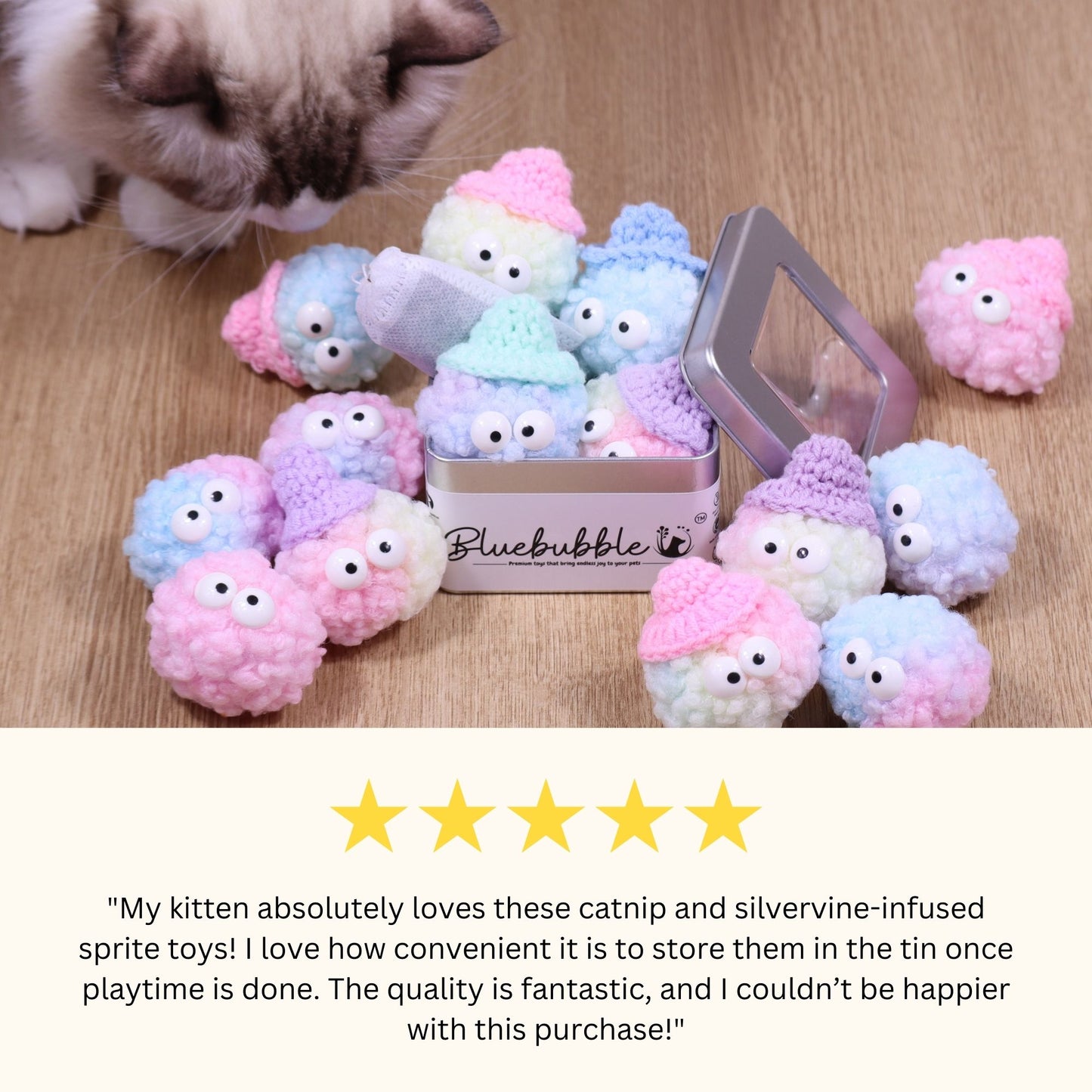 Cat Toy Puff Sprites