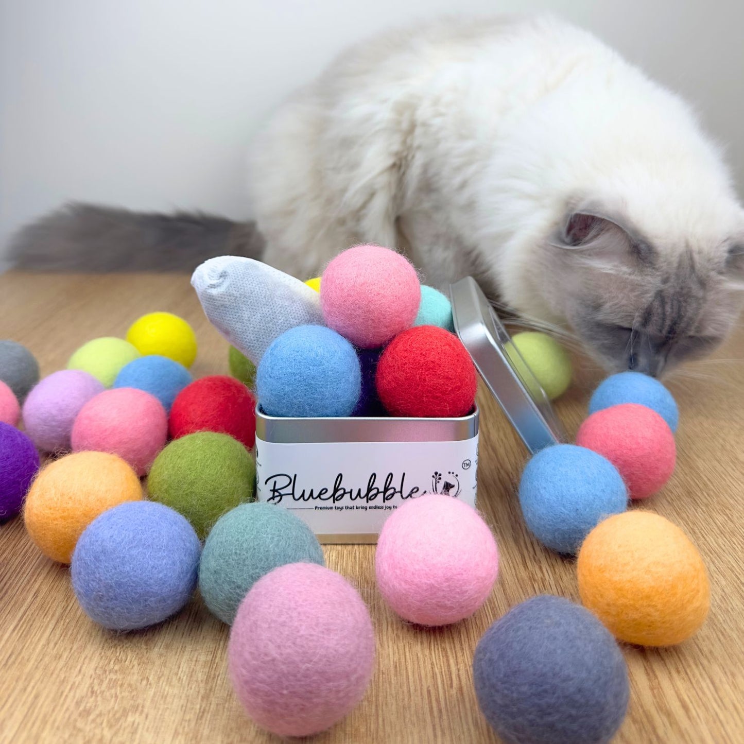 4cm Wool Felted Balls