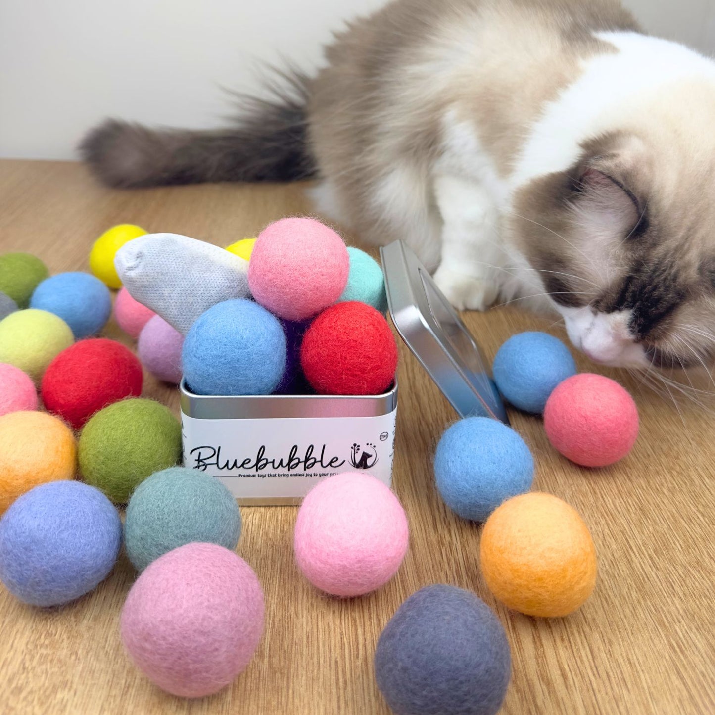 4cm Wool Felted Balls