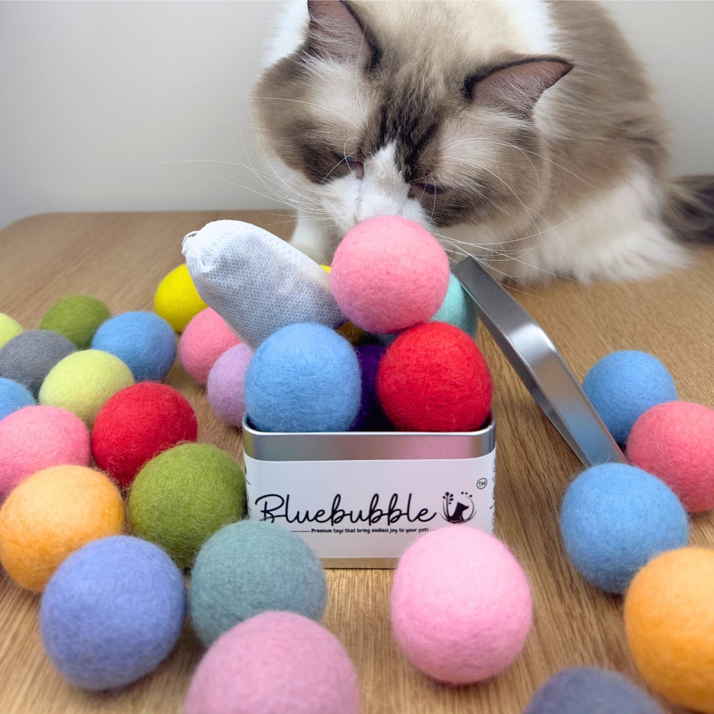 4cm Wool Felted Balls