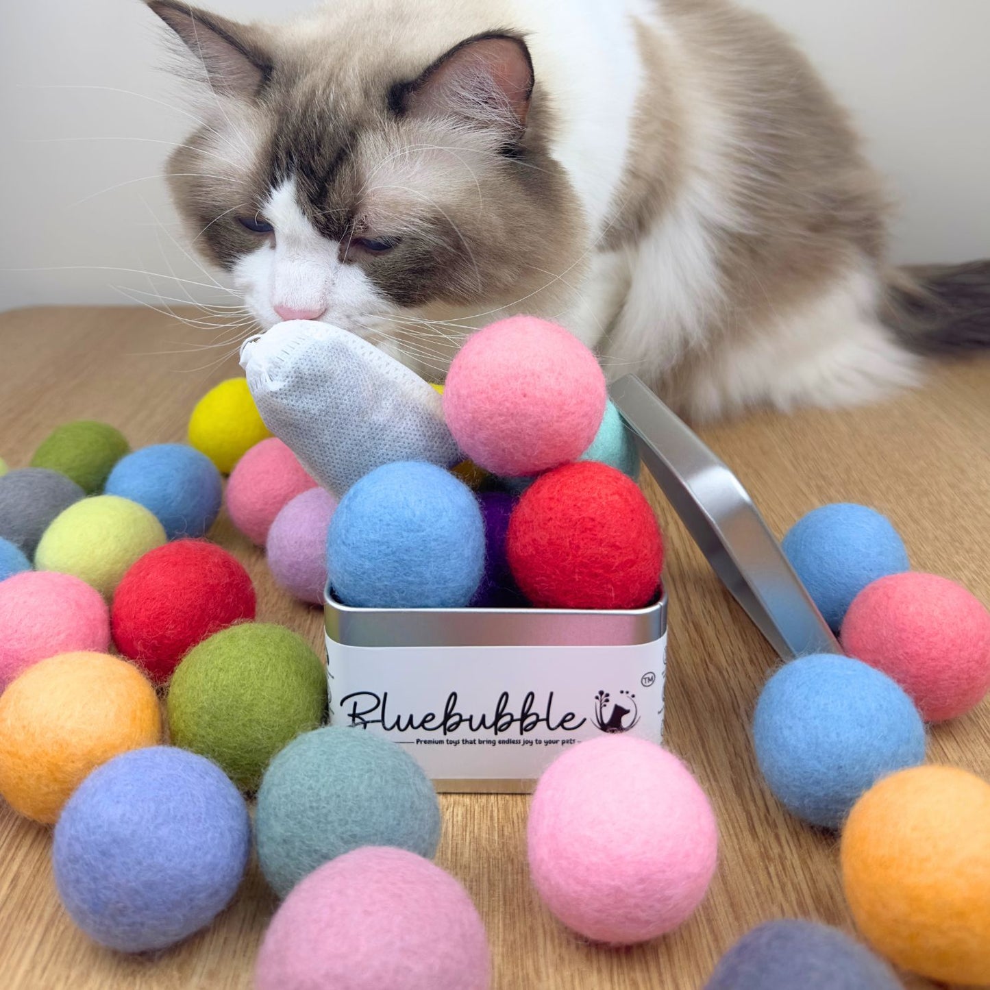 4cm Wool Felted Balls