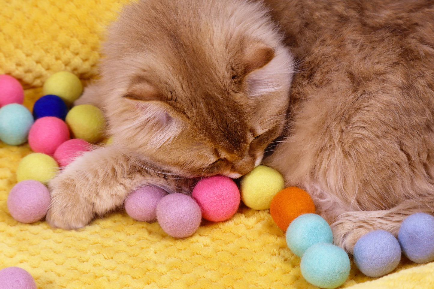 Infused Felted Balls