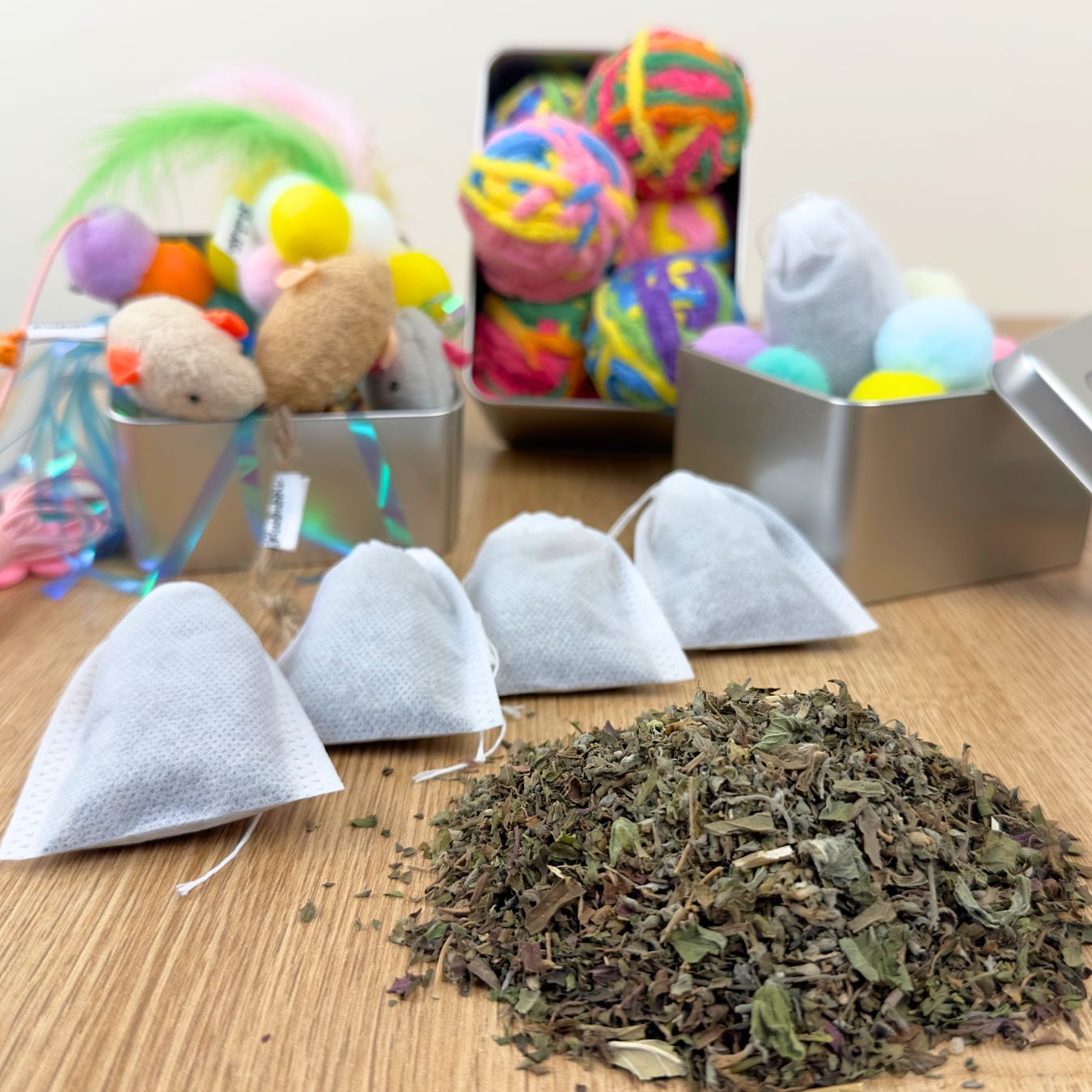 Catnip Mice Toy Set