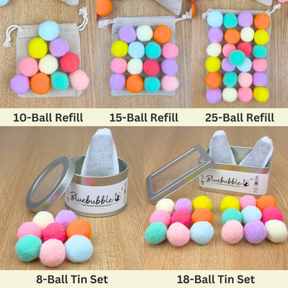 Katzenspielzeug 3cm Bälle