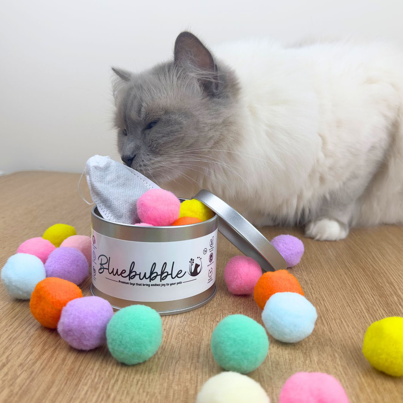 Katzenspielzeug 3cm Bälle