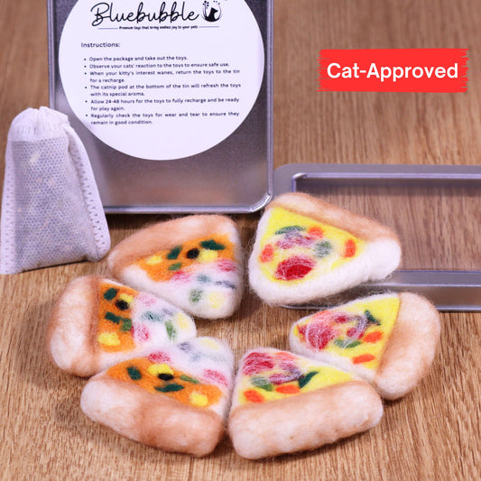 Pizzablech-Set aus Filz