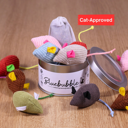 Catnip Mice Toy Set