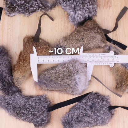 Rabbit Fur Mouse Cat Toys – Realistic Prey-Inspired Kicker