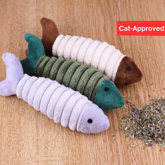 Katzenspielzeug Fisch Cuddle Kicker