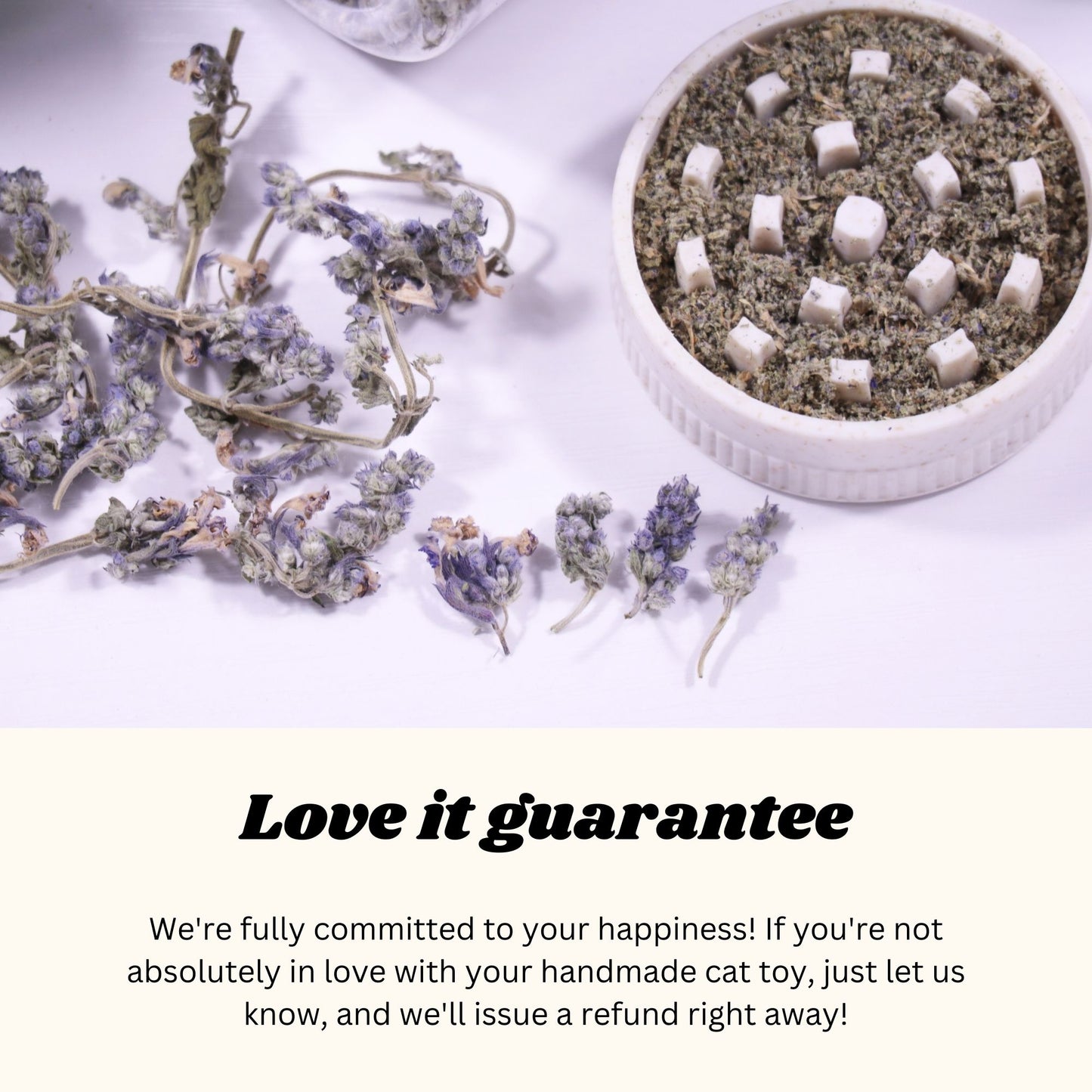 Ganze Katzenminzeblüten mit gratis Grinder