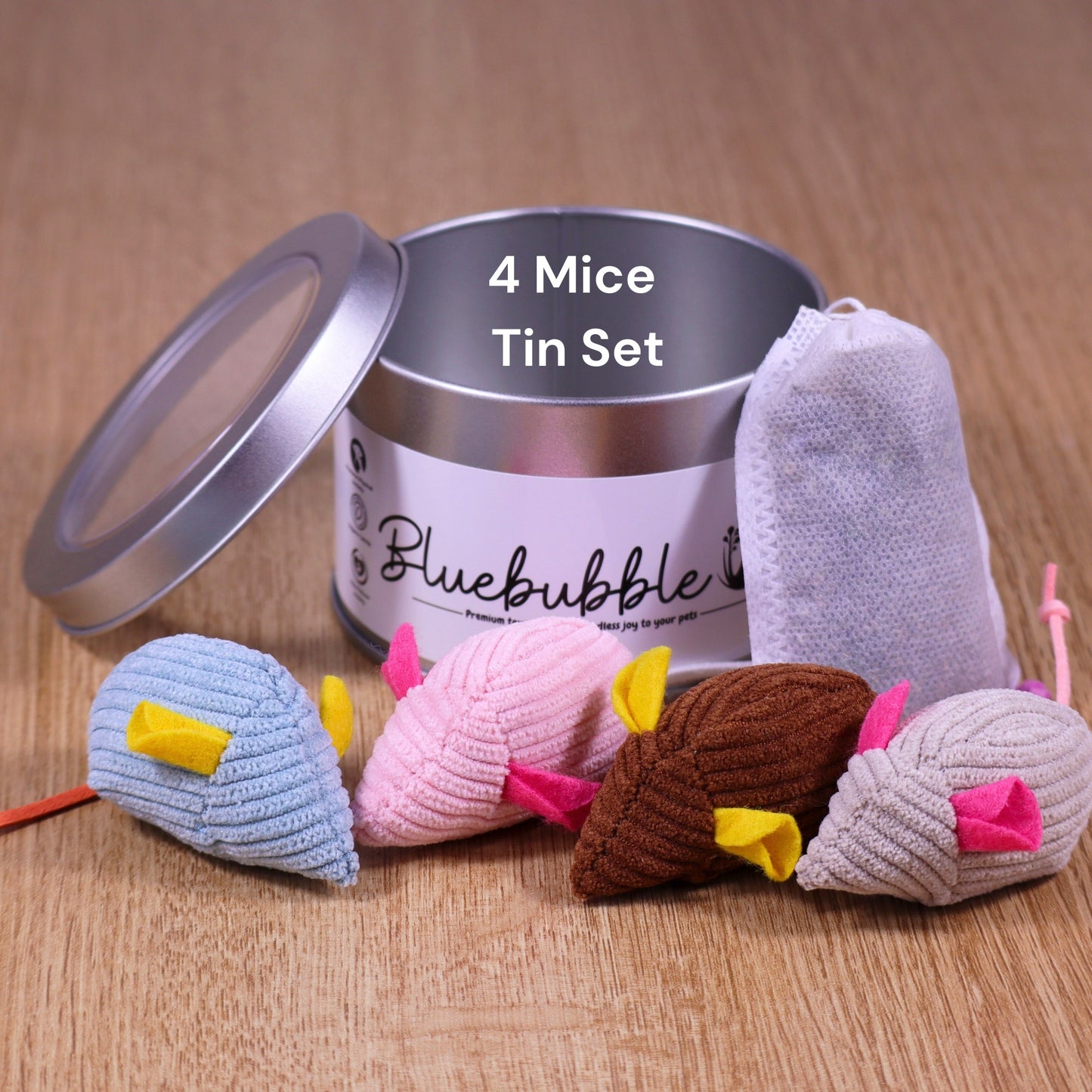 Catnip Mice Toy Set