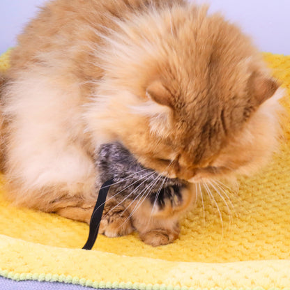 Rabbit Fur Mouse Cat Toys – Realistic Prey-Inspired Kicker