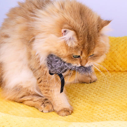 Rabbit Fur Mouse Cat Toys – Realistic Prey-Inspired Kicker