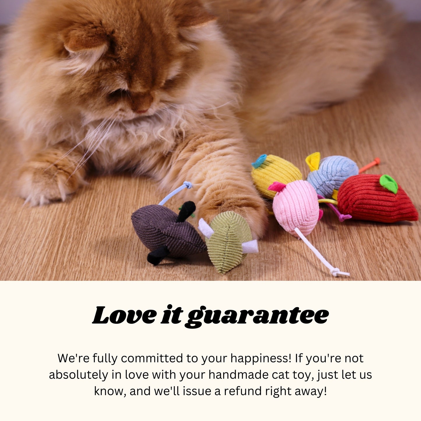 Catnip Mice Toy Set