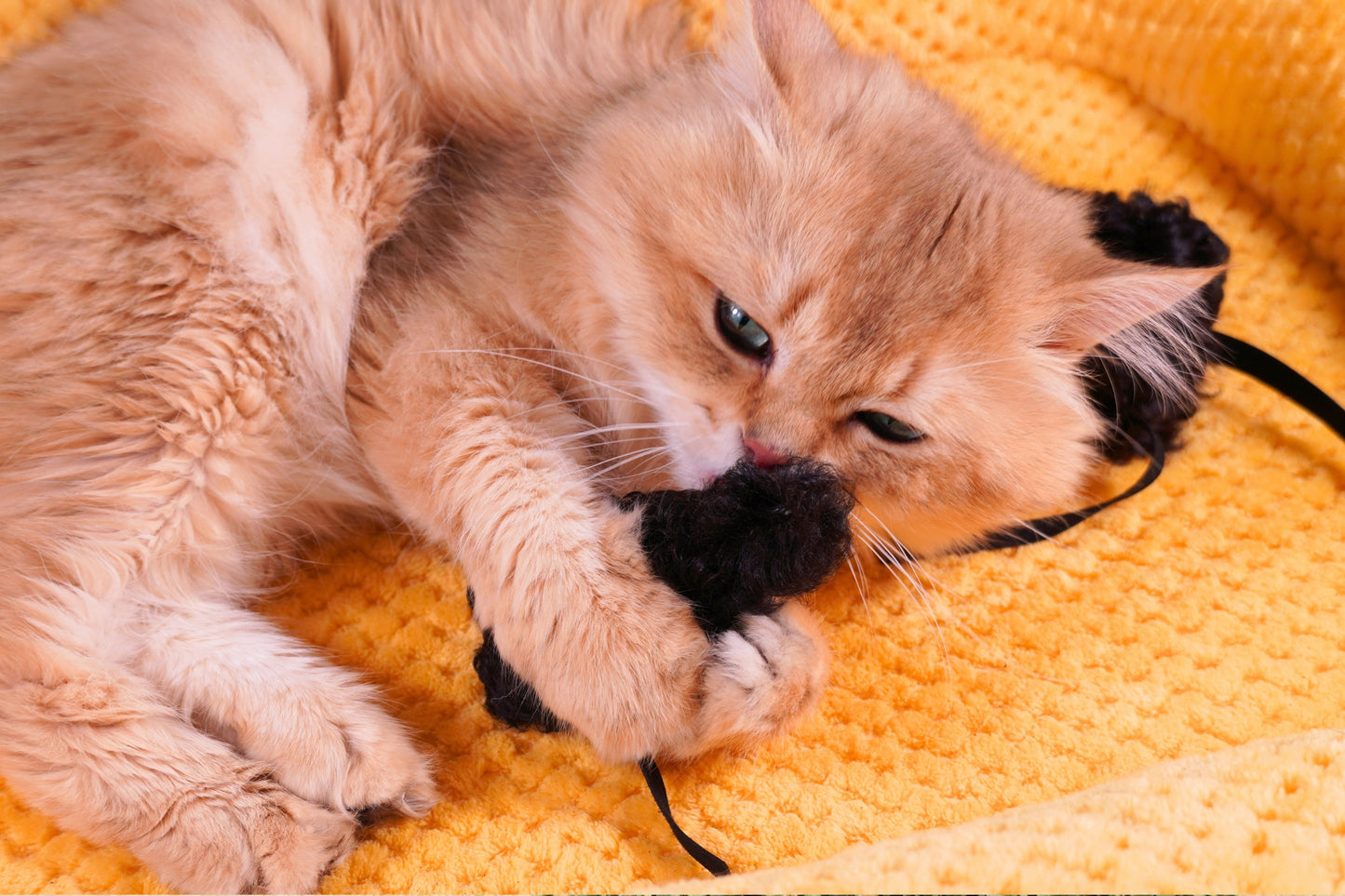 Sheepskin Wool Mouse Cat Toys – Realistic Prey-Inspired Kicker