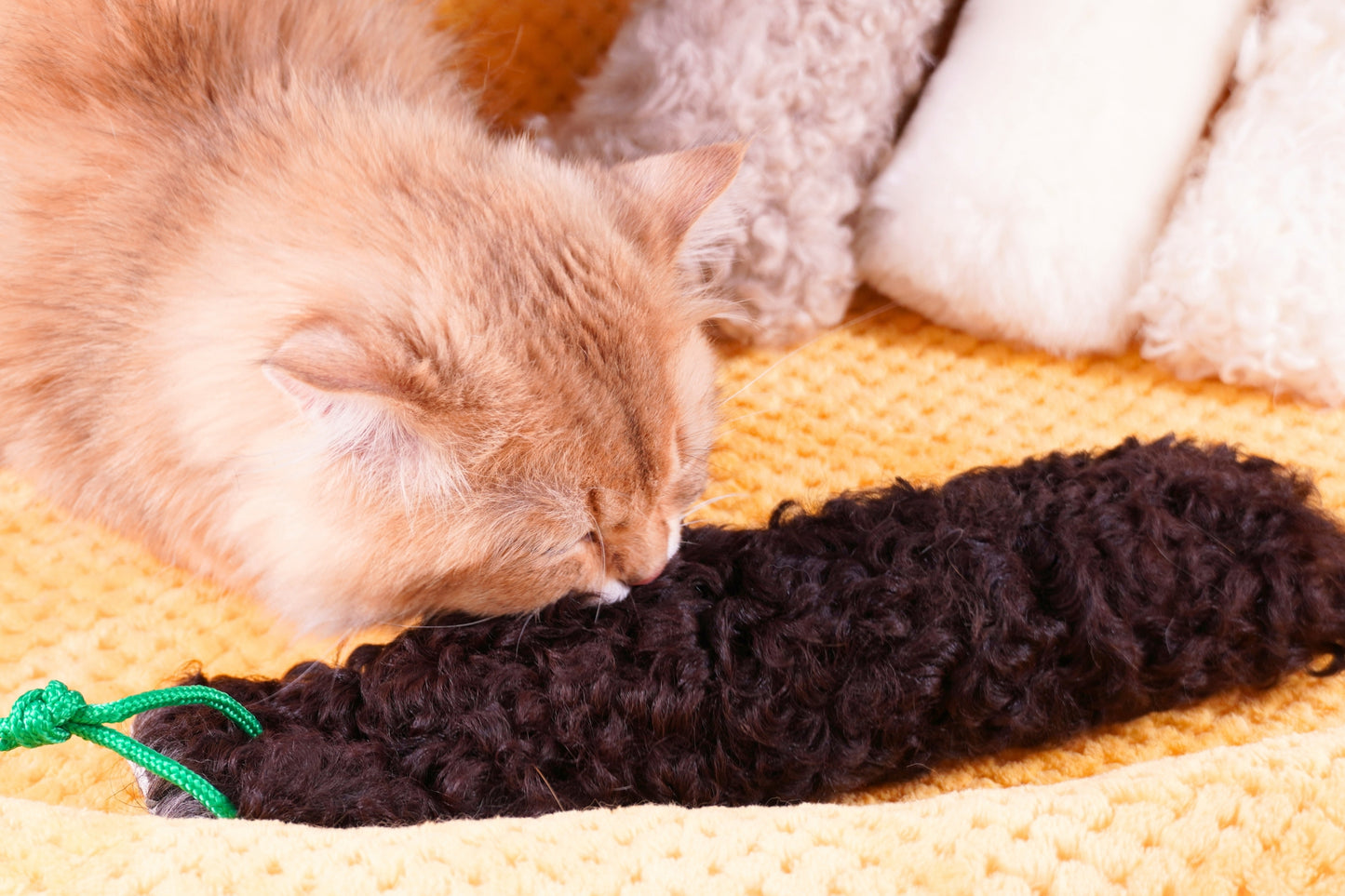 Jumbo Sheepskin Wool Kicker Toy Set