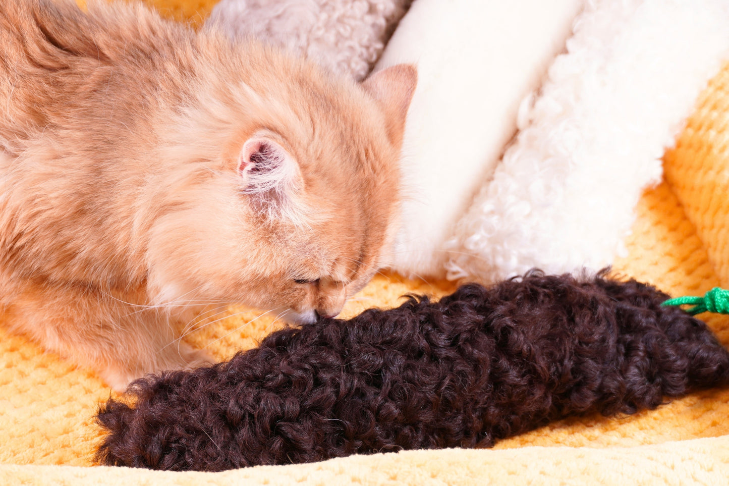 Jumbo Sheepskin Wool Kicker Toy Set